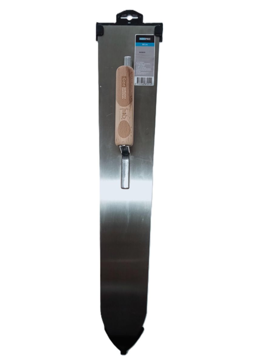 Platoir chapiste inox bout ogive 60 cm Novipro