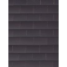 Tuile Plate 301 terre cuite 270x170mm anthracite  Réf: 12864415