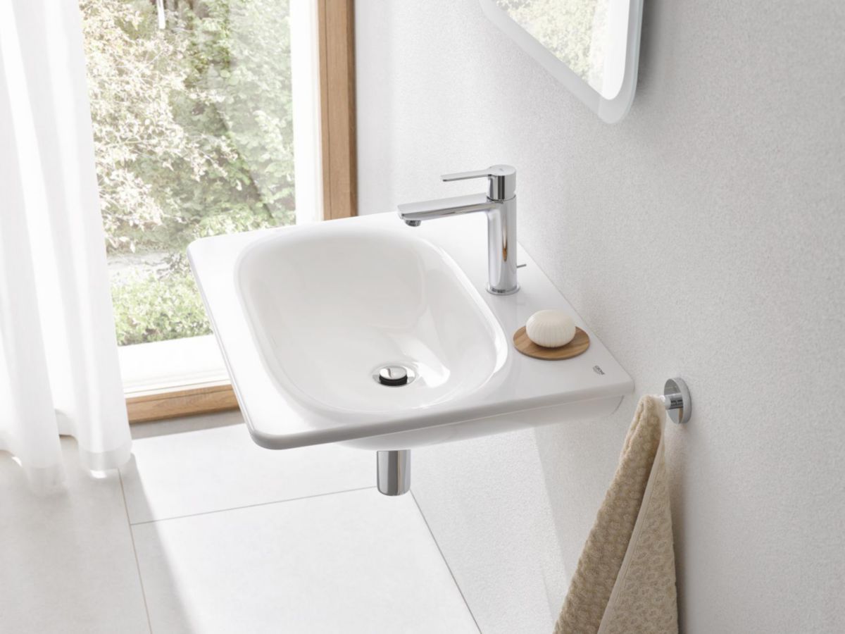 Mitigeur monocommande Lavabo Taille S Lineare Chromé 32114001