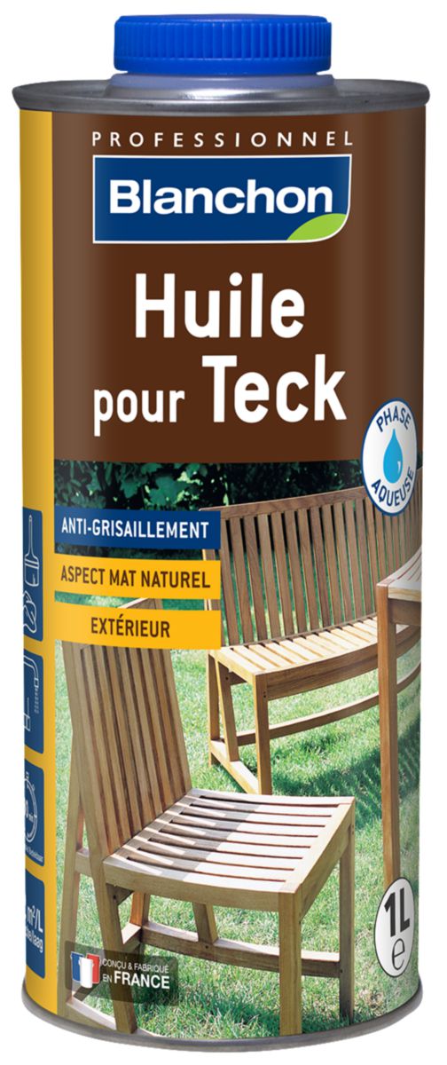 Huile pour teck - bidon de 1 l