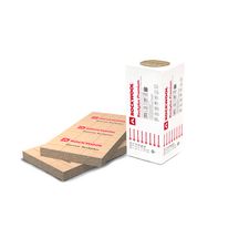 Panneau isolant Rockplus Premium Kraft pour mur intérieur - laine de roche - ép. 200 mm - 1,35x0,6 m - R = 6,25 m².K/W