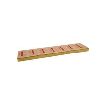 Panneau isolant laine de roche pour plancher Rockfeu System dB - non revêtu - 2,4x0,6 m - ép. 120 mm - R = 3,35 m².K/W