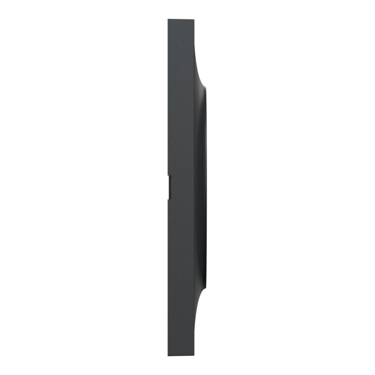 Plaque de finition Odace Styl - 1 poste - anthracite