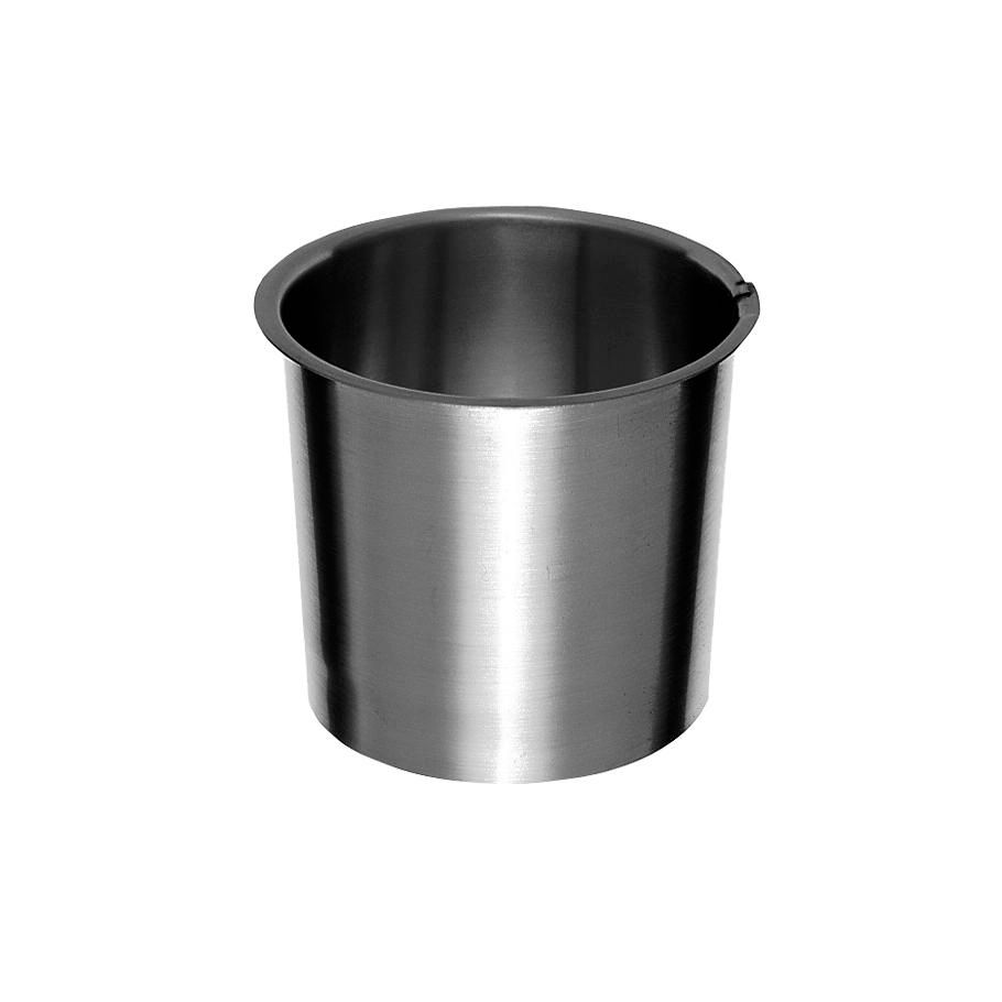 Moignon cylindrique pour gouttière moulurée - zinc naturel - Ø 80 mm - H. 75 mm