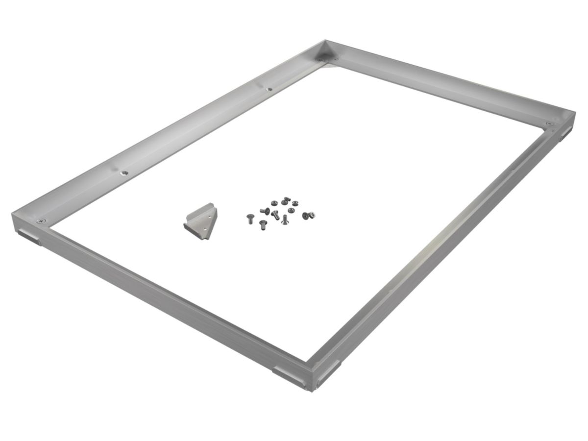 Cadre aluminium SPEZIAL pour tapis d'entrée - 25x25 mm - ép. 3 mm