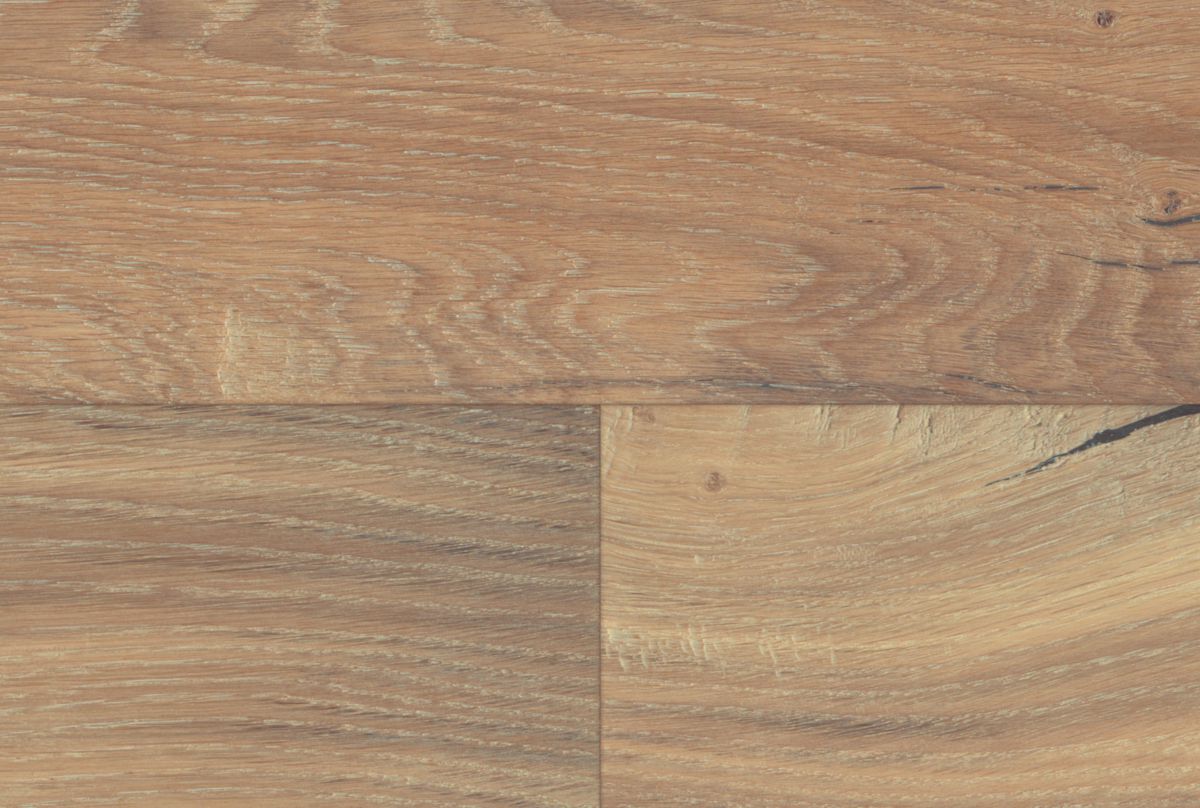 Parquet contrecollé Courchevel O'Tantik Loc 5G - huilé bois brut vieilli raboté - 610/1830x158 mm - ép. 12 mm