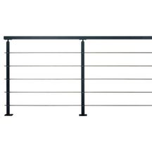 Garde-corps Universo PACKUNIVC6 - aluminium noir sablé - 1011x2000 mm - pack prêt à poser