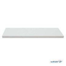 Chaperon de mur plat Optipose - blanc - 99x30x4 cm