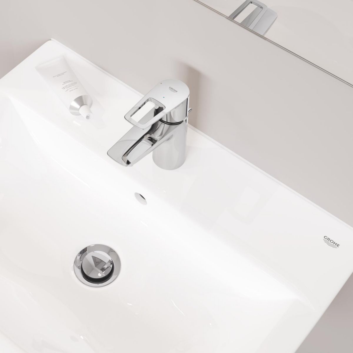 Mitigeur lavabo Taille S BauLoop chromé Réf. 22054001