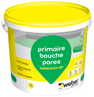 Primaire bouche-pores weberprim RP - seau de 25 kg