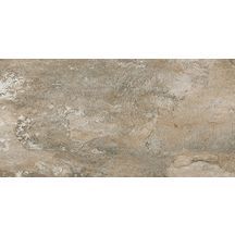 Carrelage sol extérieur grès cérame émaillé antidérapant Splash Slate - grège - 30x60 cm