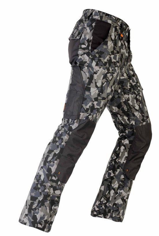 Kapriol - Pantalon Tenere Pro Camouflage Gris S - 32399