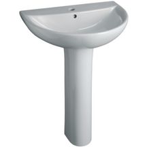 Lavabo Concerto 2 - porcelaine blanc - 460x600x175 mm