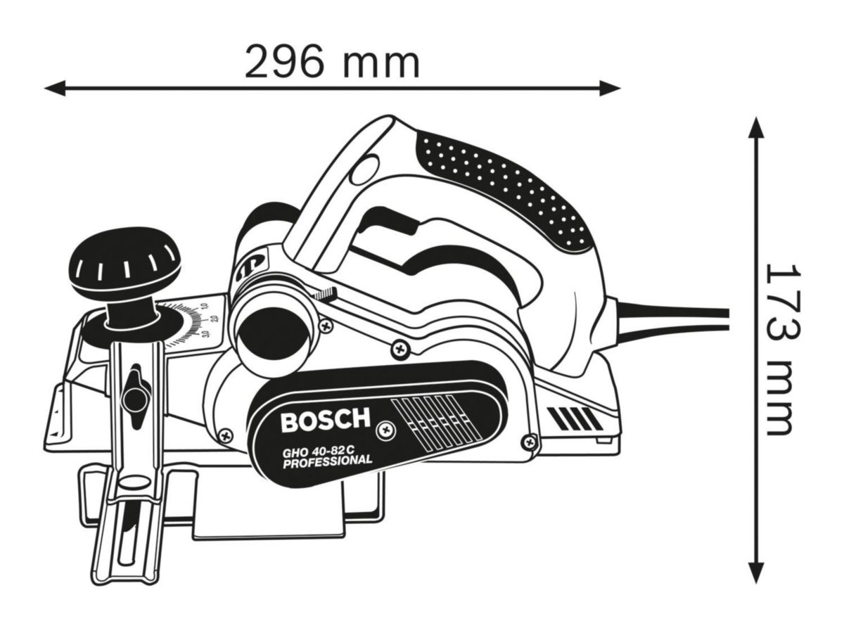 Rabot GHO 40-82 C - 850 W