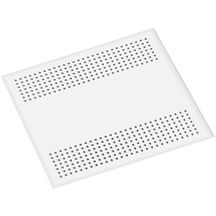 Dalle de plafond Gyptone Activ' Air Quattro 22 - bords E15 - 60x60 cm - ép. 10 mm