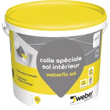 Colle weberfix sol pour carrelage intérieur - seau de 8 kg