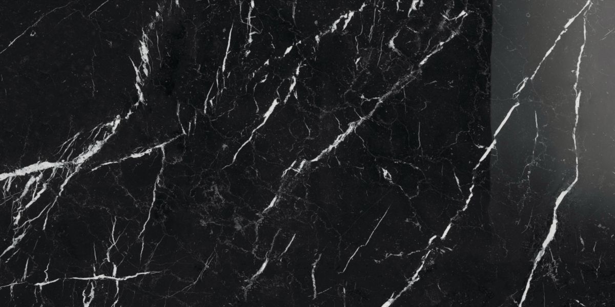 Carrelage sol/mur intérieur grès cérame Allmarble - elegant black lux rectifié - 60x120 cm