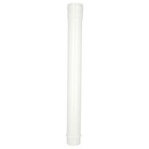 Dauphin sans joint droit longueur 1m blanc DDF10TB pour descente diamètre 100mm