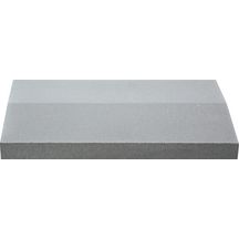 Chaperon de mur Optipose 2 pentes - gris - 49x28x4/5,2 cm