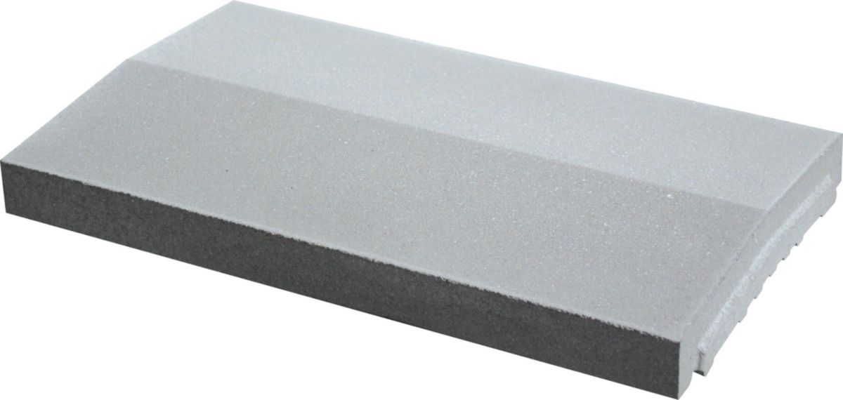 Chaperon de mur Optipose 2 pentes - gris - 49x28x4/5,2 cm