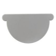 Fond symétrique de gouttière à coller gris UFCG25 pour gouttière 25