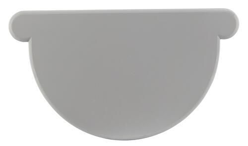 Fond symétrique de gouttière à coller gris UFCG25 pour gouttière 25