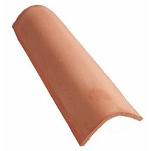 Tuile chapeau Canal'trad Tégula 46 terre cuite corail 460x173 mm