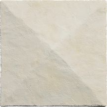 Chapeau de pilier Camargue/Chaumont - ton crème - 41x41x11 cm