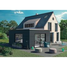 Bardage clin massif Fortex CLIC pin brossé anthracite 6x170x3200mm Réf: FCF170PEC32SLG