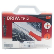 Coffret cheville Driva TP12 boîte de 200 réf. 074180