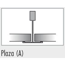 Dalle Plaza régula R 0,6x0,6m