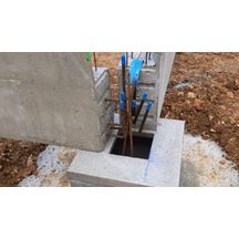 Plot béton pour soubassements KP1 - Basik 40cm