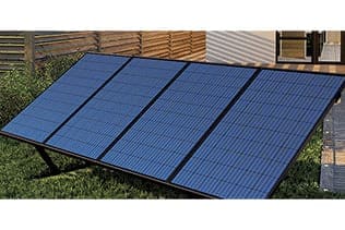 panneau photovoltaïque au sol