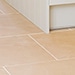 Carrelage de sol de couleur beige unie