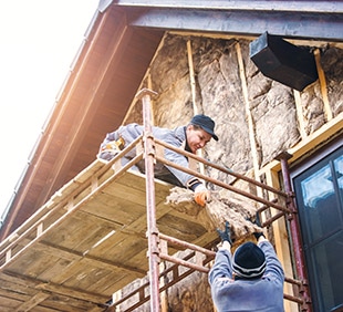 Isolation thermique des murs par l'extérieur sous bardage (à déterminer) - (ITE)