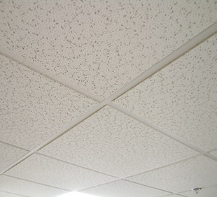 Réalisation de plafond acoustique