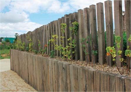 traverse paysagère pour aménagement de jardin