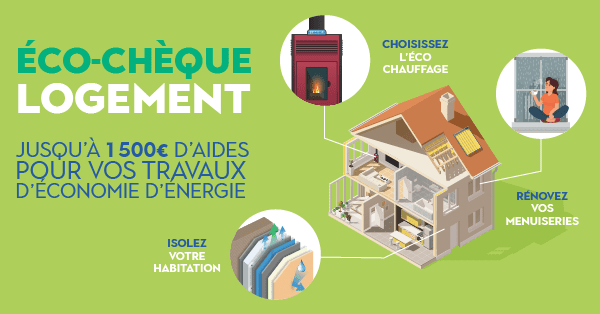 L'éco-chèque logement - jusqu'à 1500 euros pour les travaux d'économie d'énergie