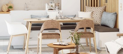 Le salon scandinave