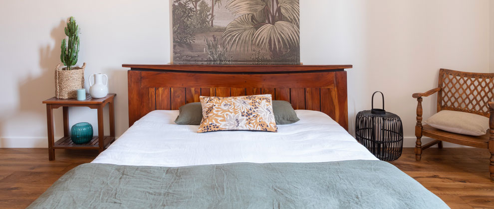 Chambre ambiance tropicale