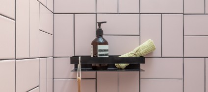 Avant / Après : une salle de bain ultra graphique