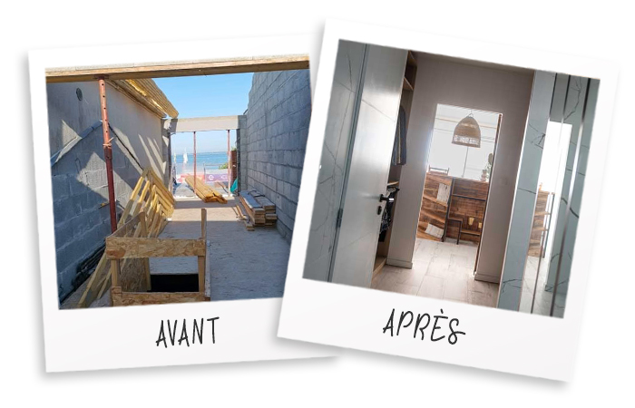 Avant/Après : une suite parentale à l'ambiance bohème chic