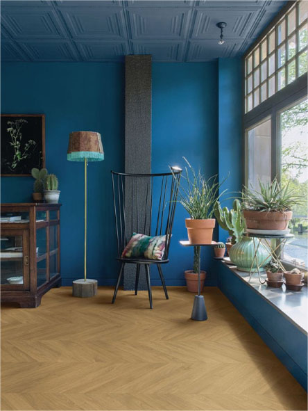 parquet stratifié chevron