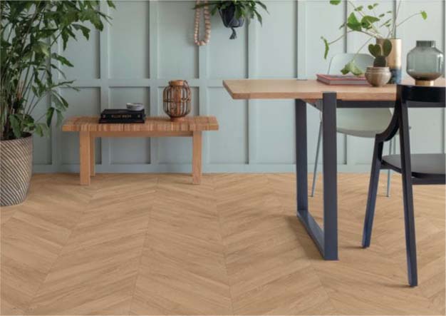 sol imitation parquet chevron