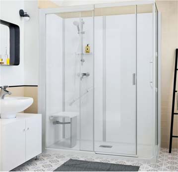 cabine de douche pour seniors