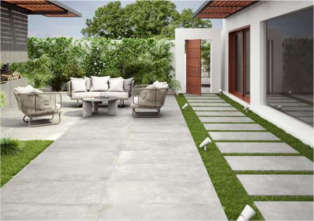 carrelage grand format beige