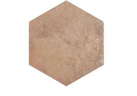 Carrelage hexagonal beige